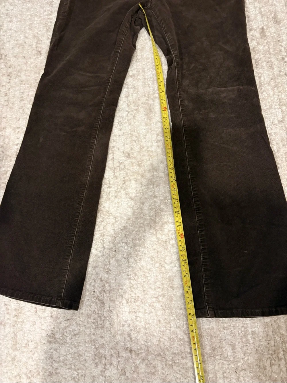 Michael Kors Women’s Dark Brown Corduroy Jeans - Classic Fit size 10